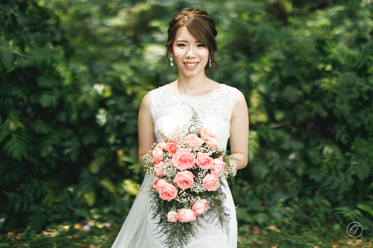 Bride portrait by CJ Photography