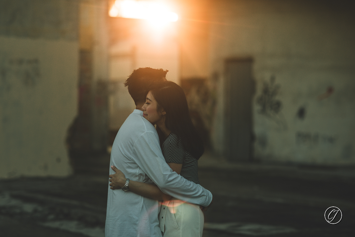 Casual couple portrait in Melaka