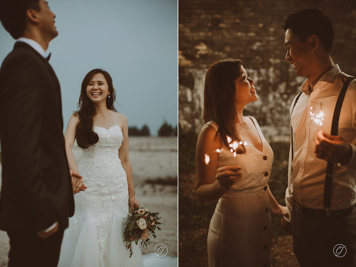 Beloved couple portrait Melaka Klebang