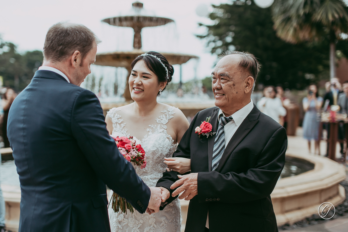 Outdoor space wedding at Casa del Rio Melaka