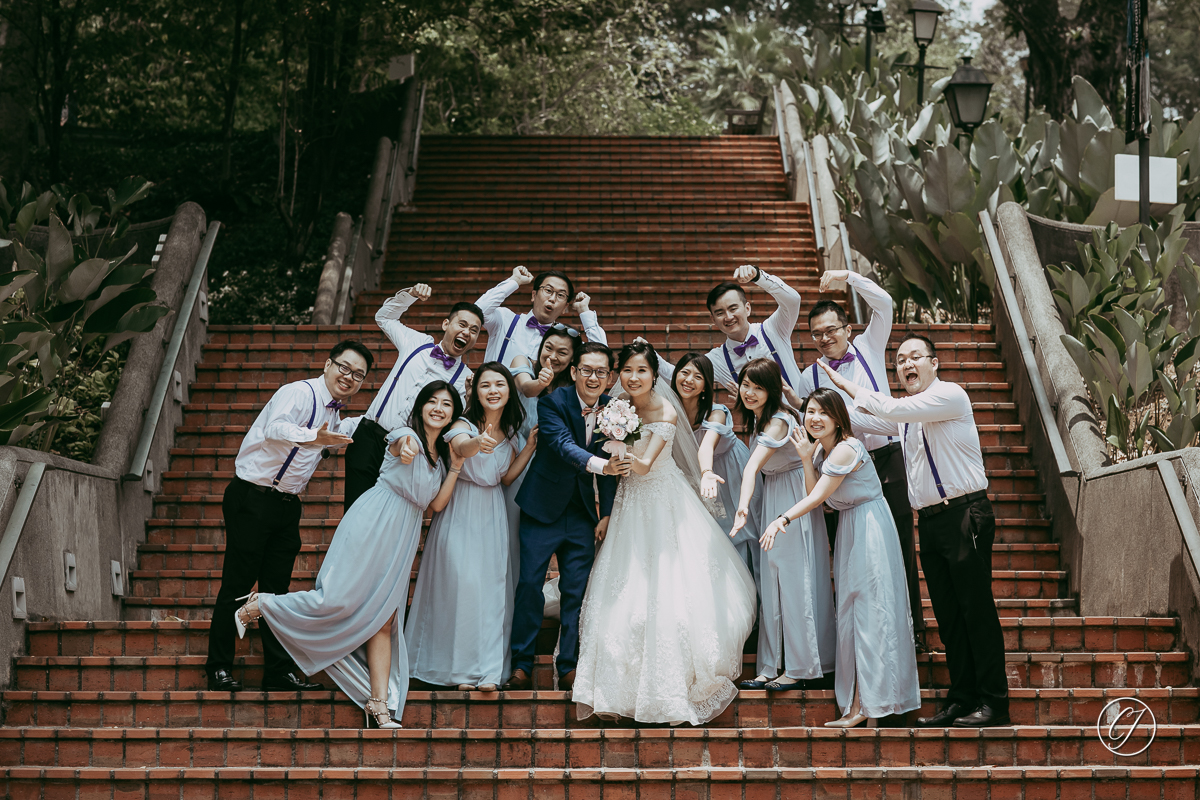 Fort Canning wedding