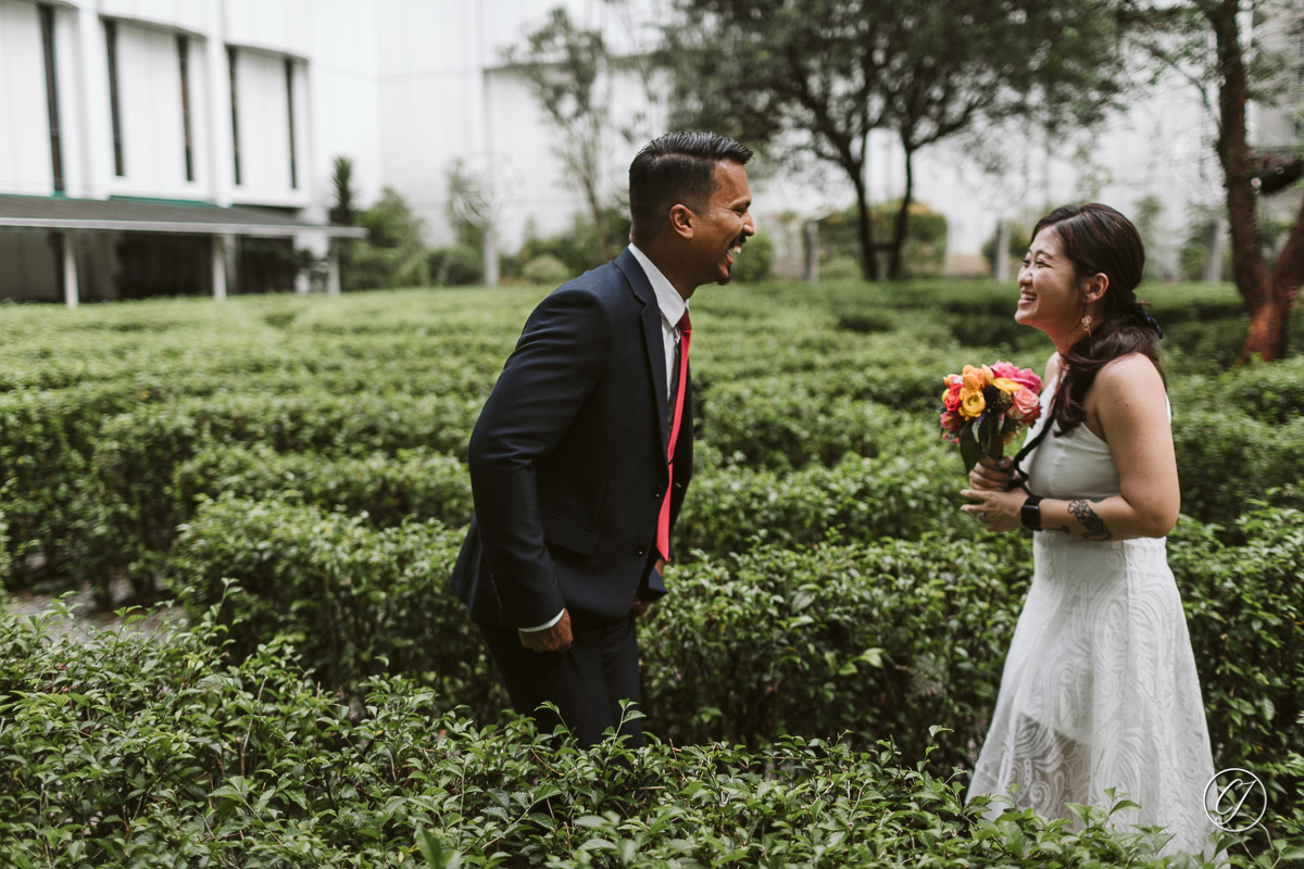 Maze garden Shangri-La Kuala Lumpur