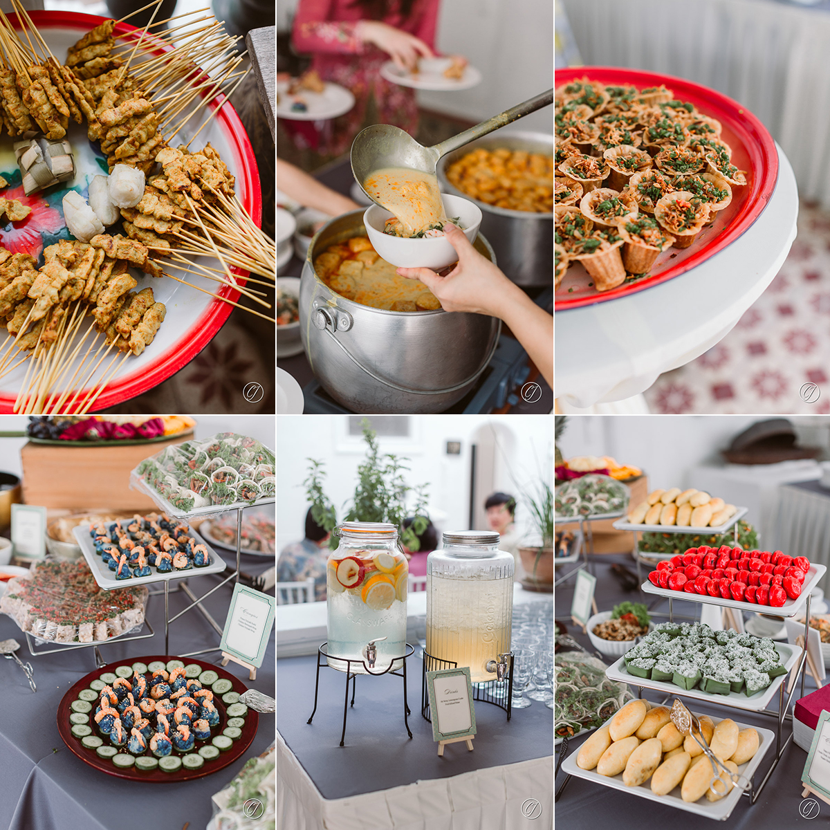 Lunch prepared by Aunt Nancy and Donald & Lily Nyonya Food's Jennifer Tan